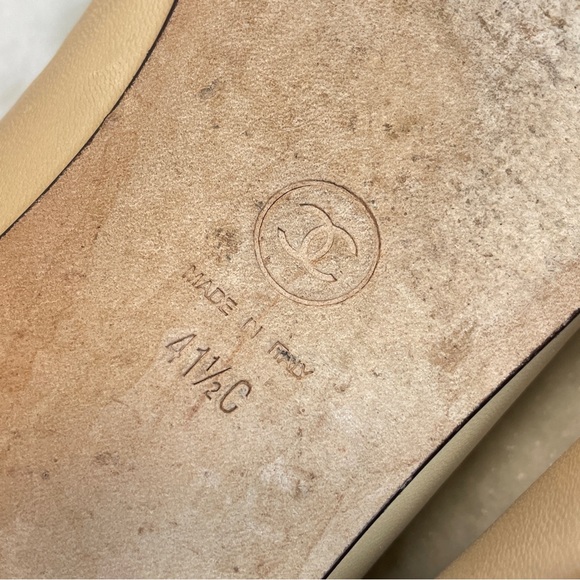 Chanel CC Cap Toe Flats - Picture 8 of 11